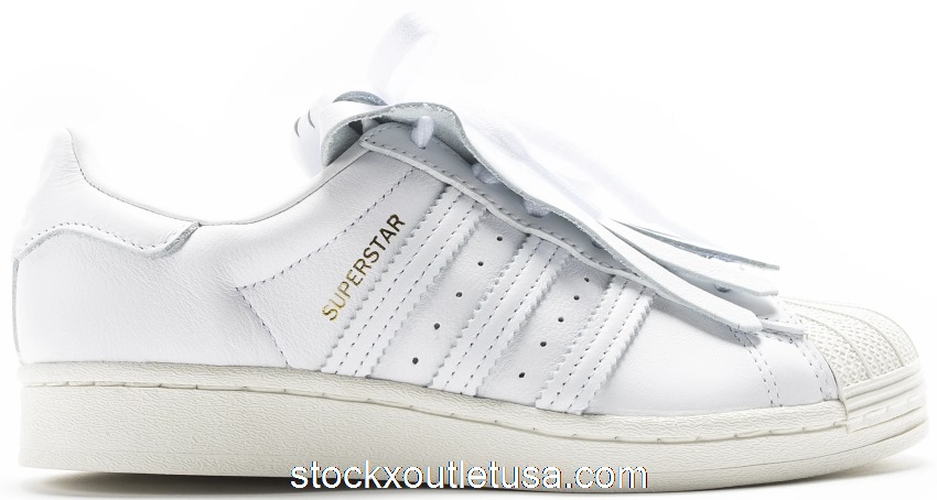 Outlet adidas Superstar Fringe Kiltie White (W) FV3421