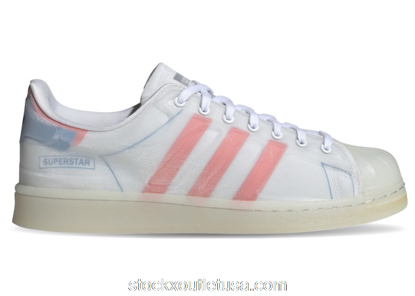Outlet adidas Superstar Futureshell White Red Blue FX5544