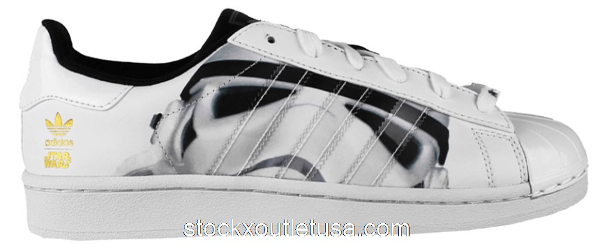 Outlet adidas Superstar J Stormtrooper (Youth) B23640