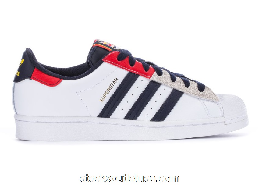 Outlet adidas Superstar Legend Ink Red H05250