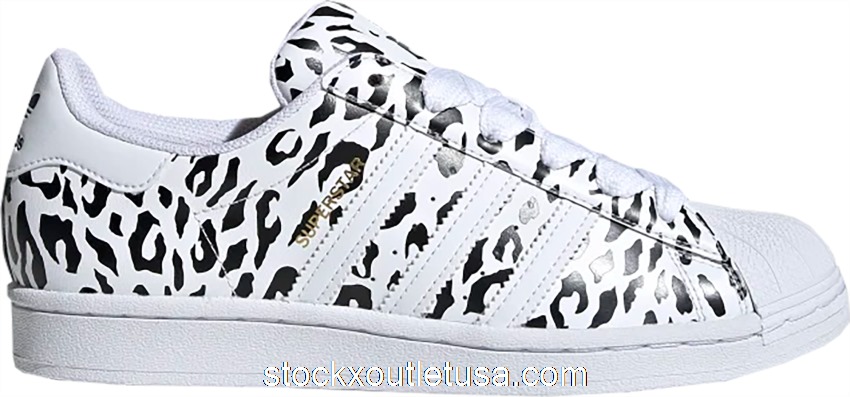 Outlet adidas Superstar Leopard White (W) FV3451