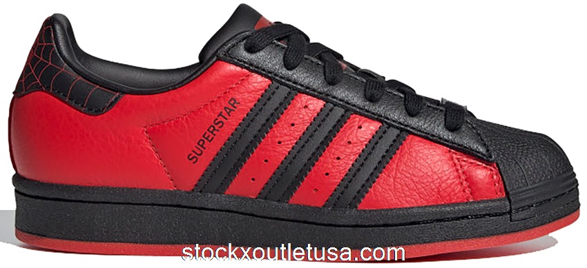 Outlet adidas Superstar Spider-Man: Miles Morales (GS) GV7129