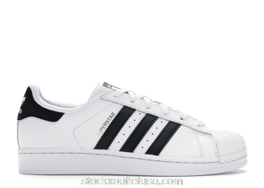 Outlet adidas Superstar White (Youth) C77154