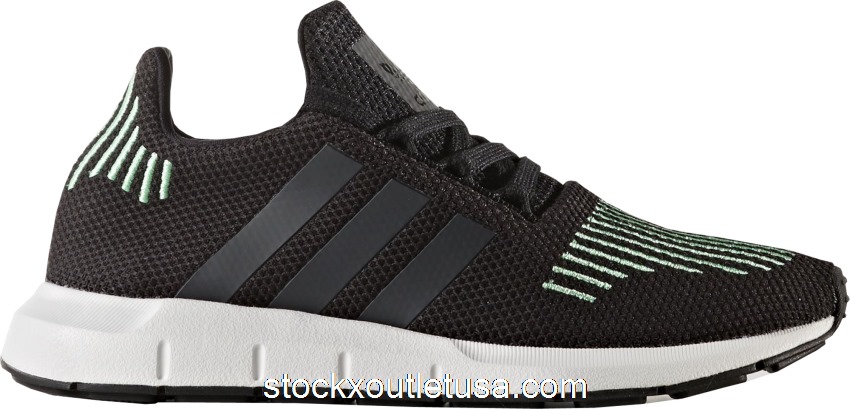 Outlet adidas Swift Run Black White (Youth) CG4158