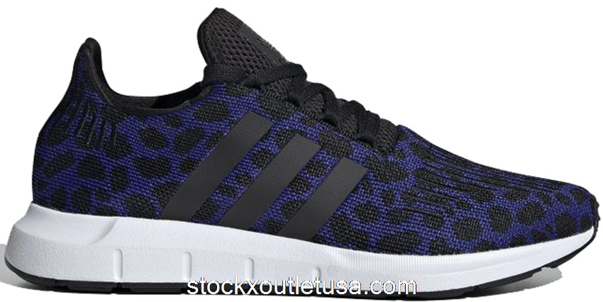 Outlet adidas Swift Run Blue Leopard (W) CG6143