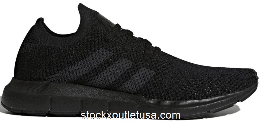 Outlet adidas Swift Run Triple Black Primeknit CQ2893