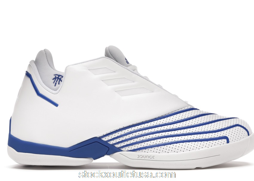 Outlet adidas T-Mac 2.0 Restomod Evo White Royal Blue FX4993