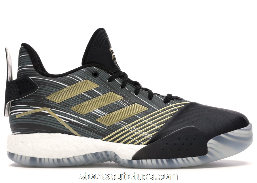 Outlet adidas T-Mac Millennium Black Gold EE3678