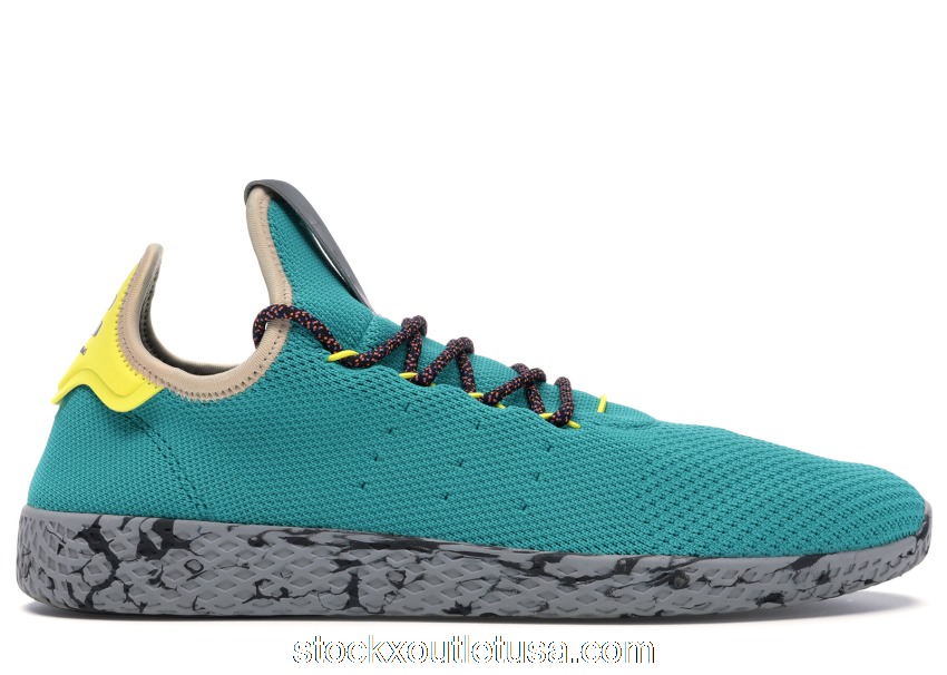 Outlet adidas Tennis HU Pharrell Teal CQ1872