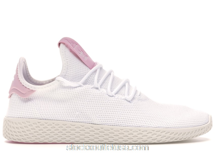 Outlet adidas Tennis Hu Pharrell White Pink (W) DB2558