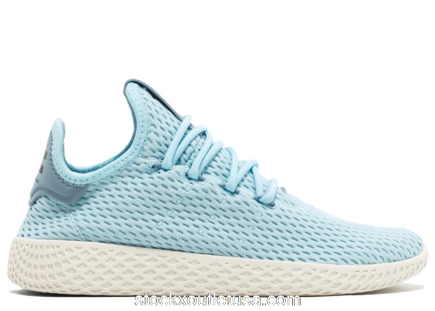 Outlet adidas Tennis Hu x Pharrell Williams Ice Blue (Youth) CP9802