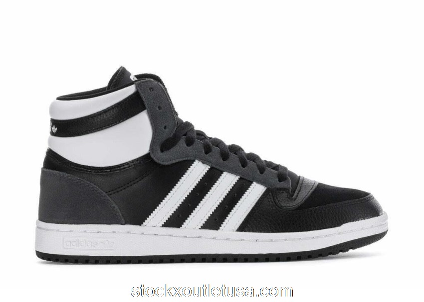Outlet adidas Top Ten Hi Black White Grey GX0742