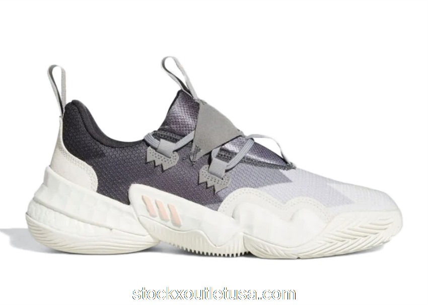 Outlet adidas Trae Young 1 White Grey Purple GY0302