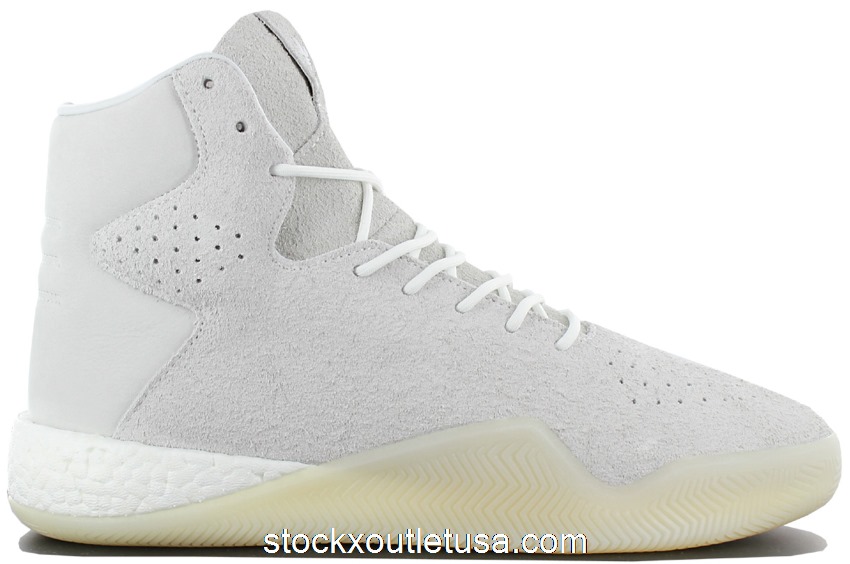 Outlet adidas Tubular Instinct Hairy Suede White BB8947