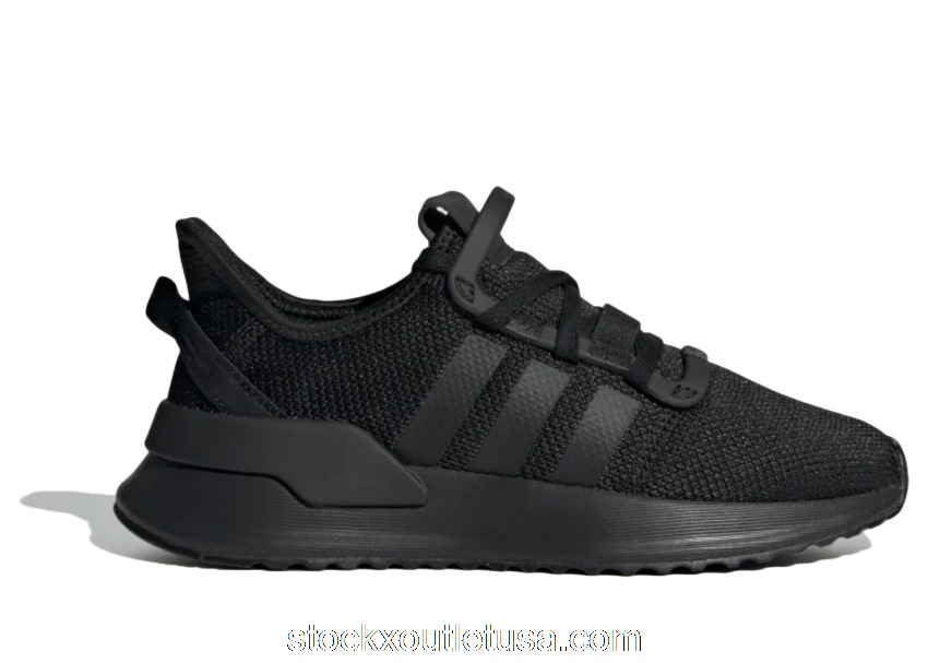 Outlet adidas U Path Run Triple Core Black (GS) FW1348