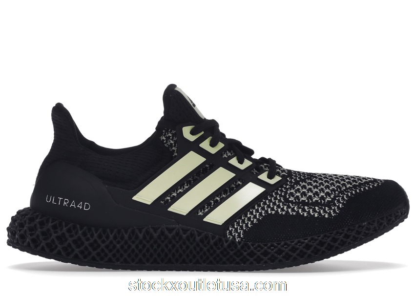 Outlet adidas Ultra 4D Black Almost Lime GZ4499