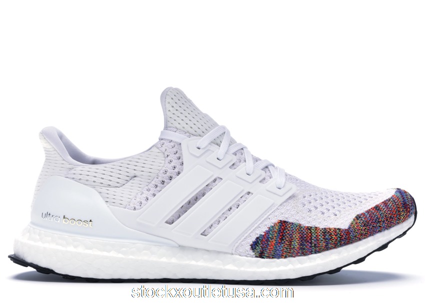 Outlet adidas Ultra Boost 1.0 White Rainbow AQ5558