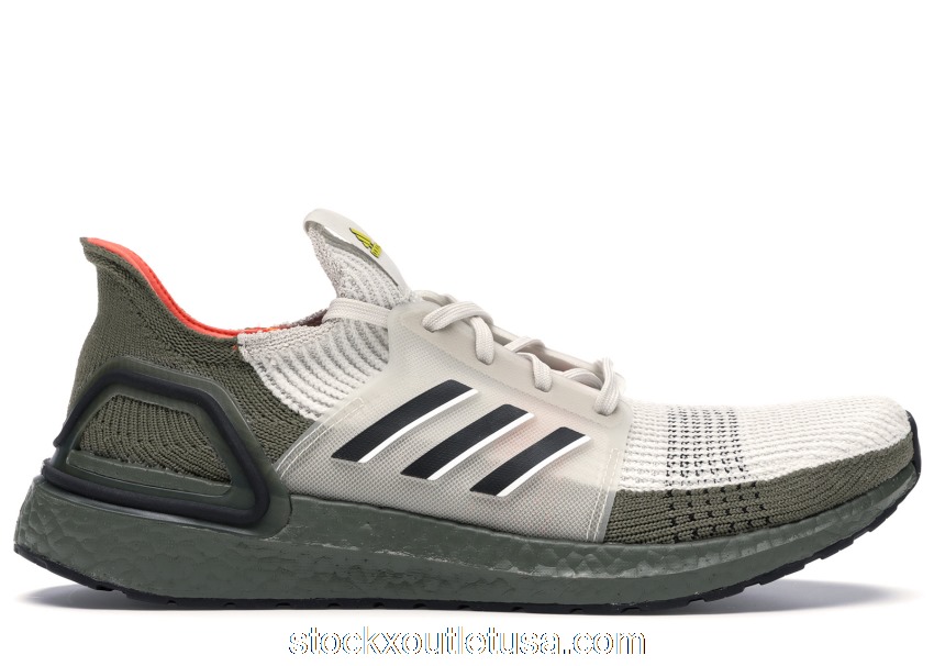 Outlet adidas Ultra Boost 19 Olive Beige G27510