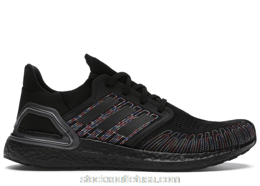 Outlet adidas Ultra Boost 20 Black Multi EG0711