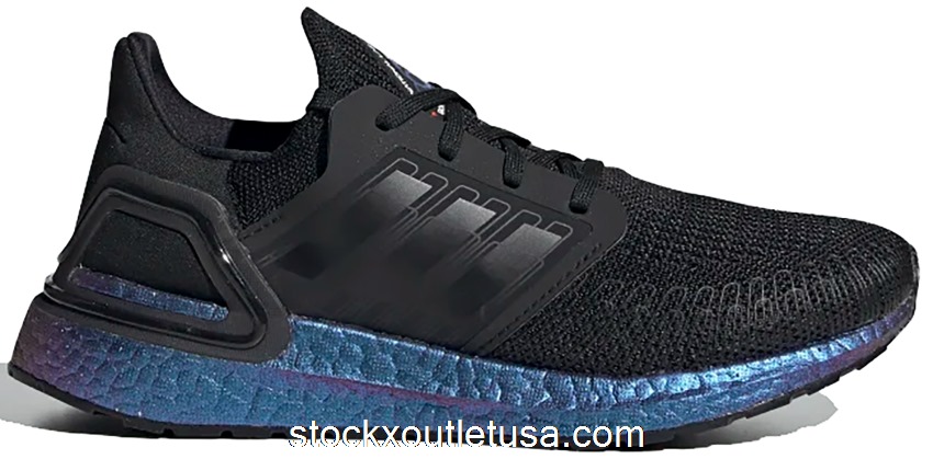 Outlet adidas Ultra Boost 20 ISS US National Lab Core Black (GS) EG4807