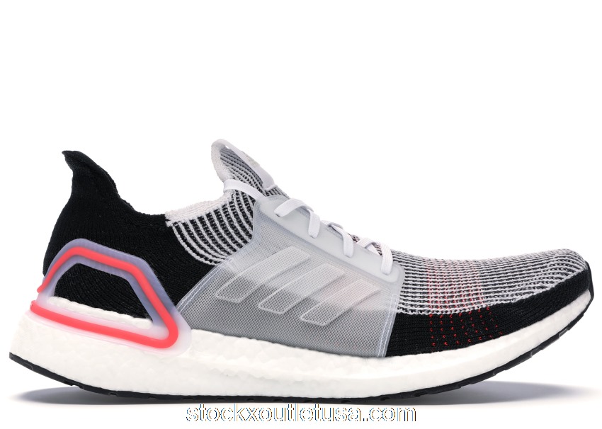 Outlet adidas Ultra Boost 2019 Cloud White Active Red B37703