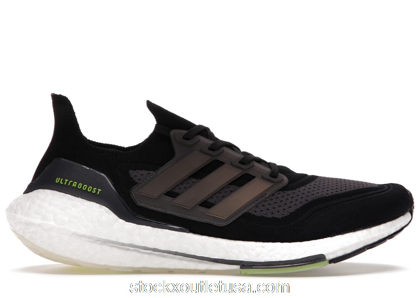 Outlet adidas Ultra Boost 21 Black Solar FY0374