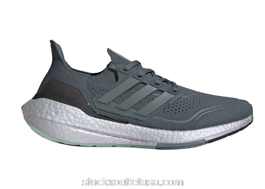 Outlet adidas Ultra Boost 21 Blue Oxide Hazy Green FY0384