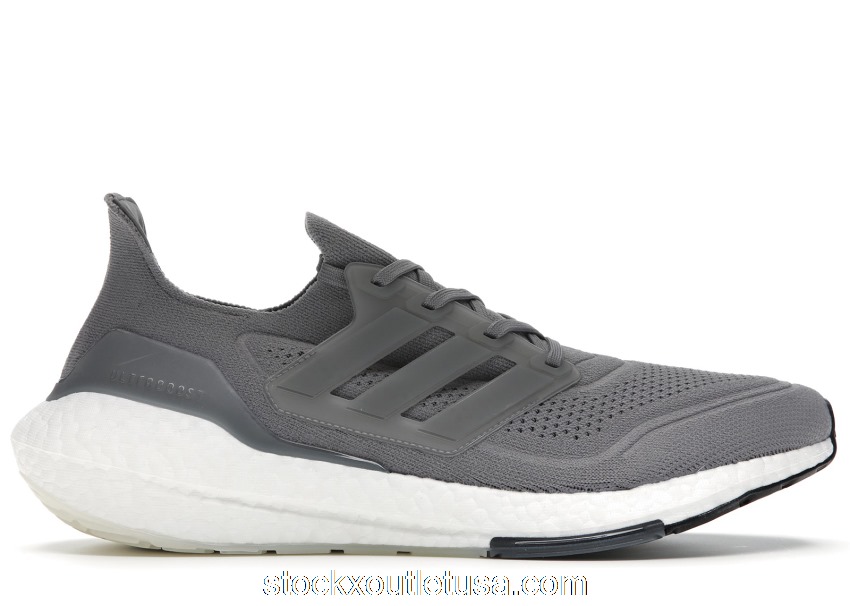 Outlet adidas Ultra Boost 21 Grey White FY0381
