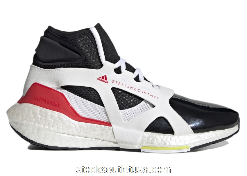 Outlet adidas Ultra Boost 21 Stella McCartney White Black (W) FZ3044