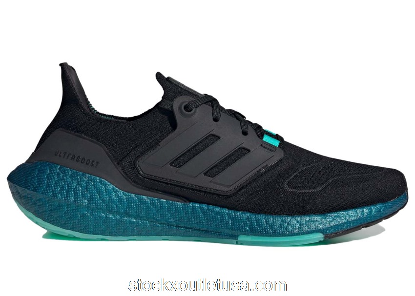 Outlet adidas Ultra Boost 22 Core Black Mint Rush GX5564