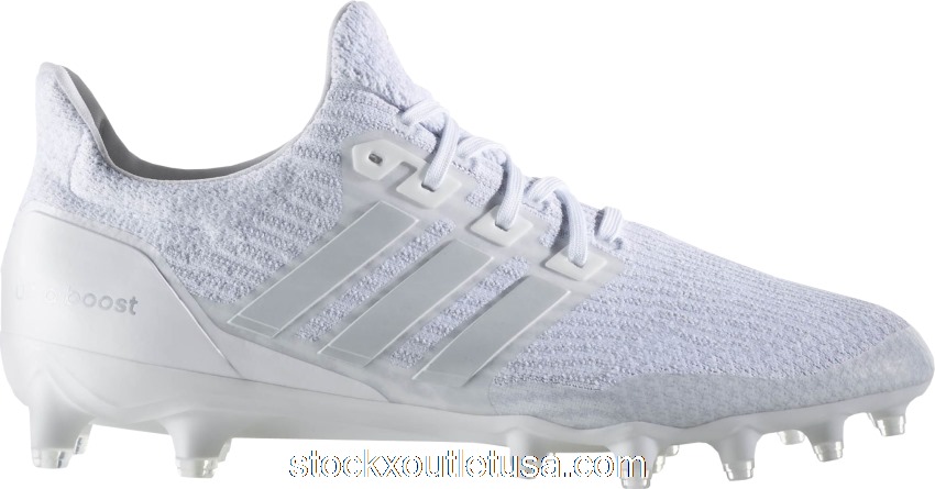 Outlet adidas Ultra Boost 3.0 Cleat Triple White CG4814
