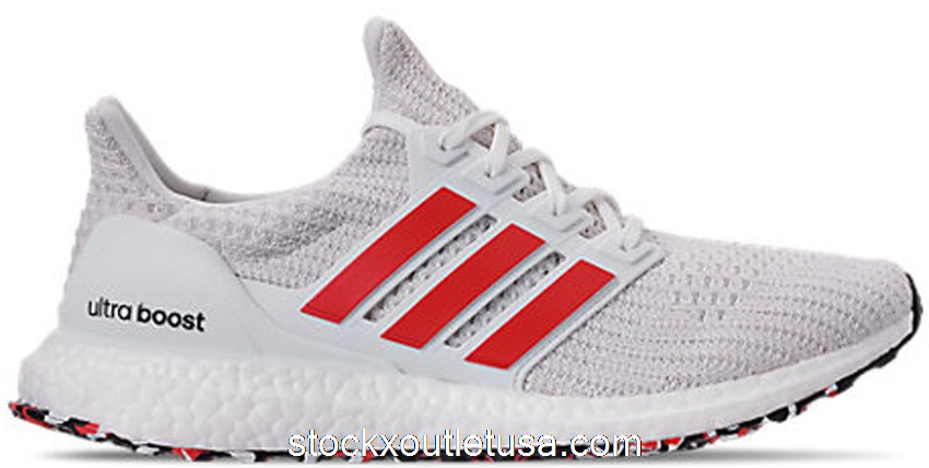 Outlet adidas Ultra Boost 4.0 Cloud White Active Red (Sample) DB3199