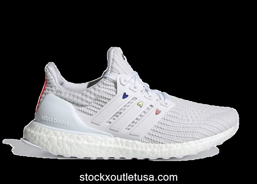 Outlet adidas Ultra Boost 4.0 DNA Hearts Pack White (W) GZ9232