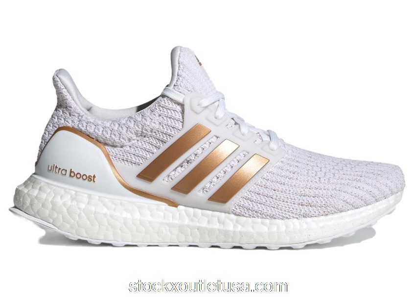 Outlet adidas Ultra Boost 4.0 DNA White Copper Metallic (W) GY8598