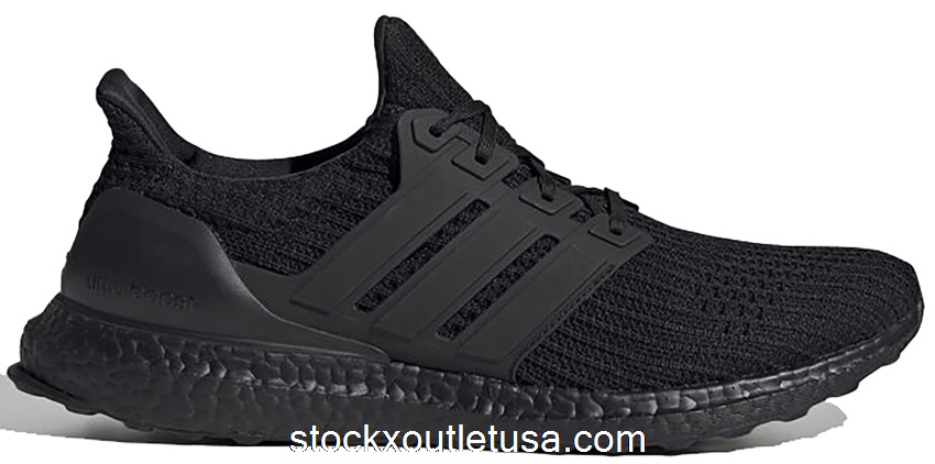 Outlet adidas Ultra Boost 4.0 Triple Black (2020) FW5712