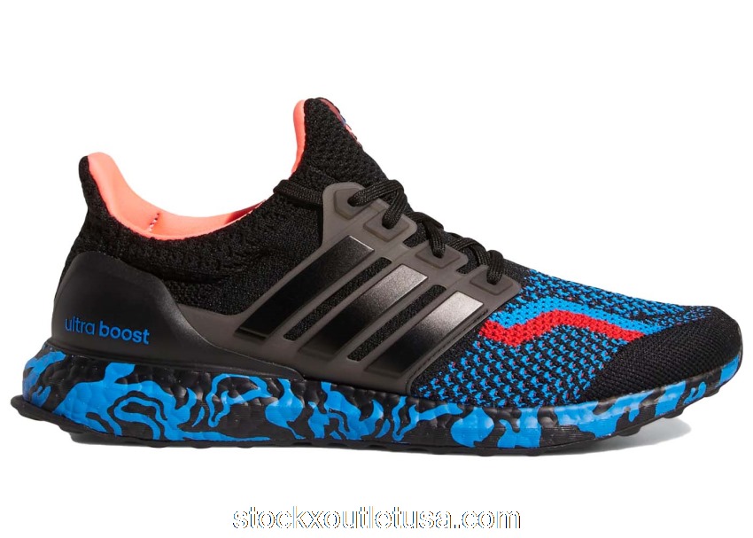 Outlet adidas Ultra Boost 5.0 DNA Black Royal Vivid Red GZ1540