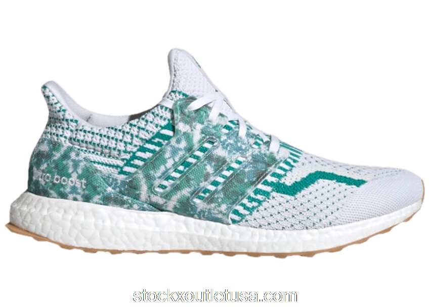 Outlet adidas Ultra Boost 5.0 DNA Cloud White Green GY3194