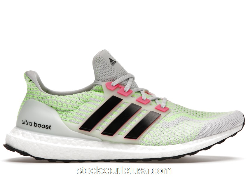Outlet adidas Ultra Boost 5.0 DNA Dash Grey Signal Green G58755