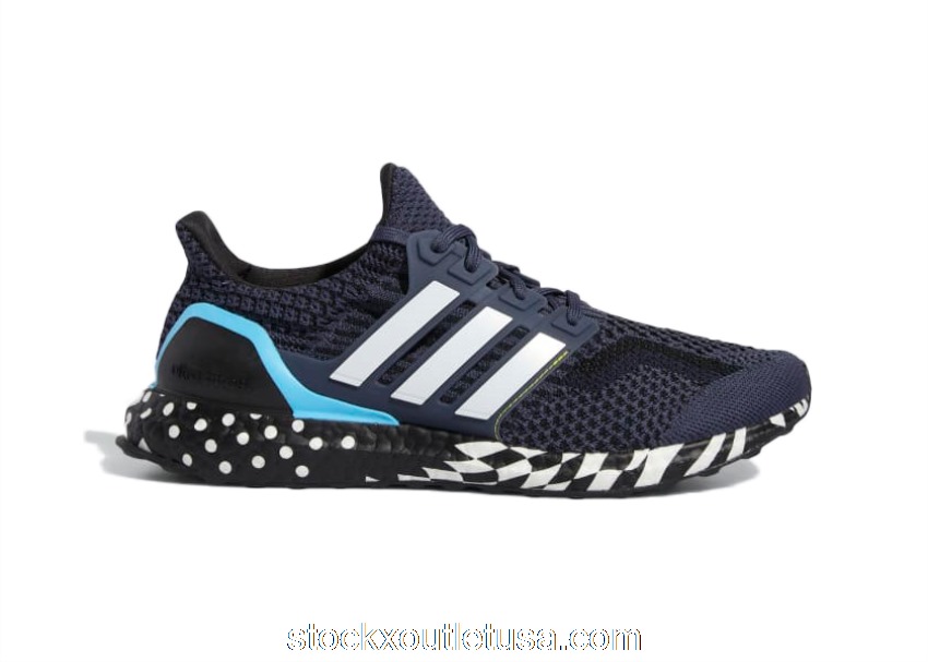 Outlet adidas Ultra Boost 5.0 DNA Navy Black White Patterned Midsole GY0325