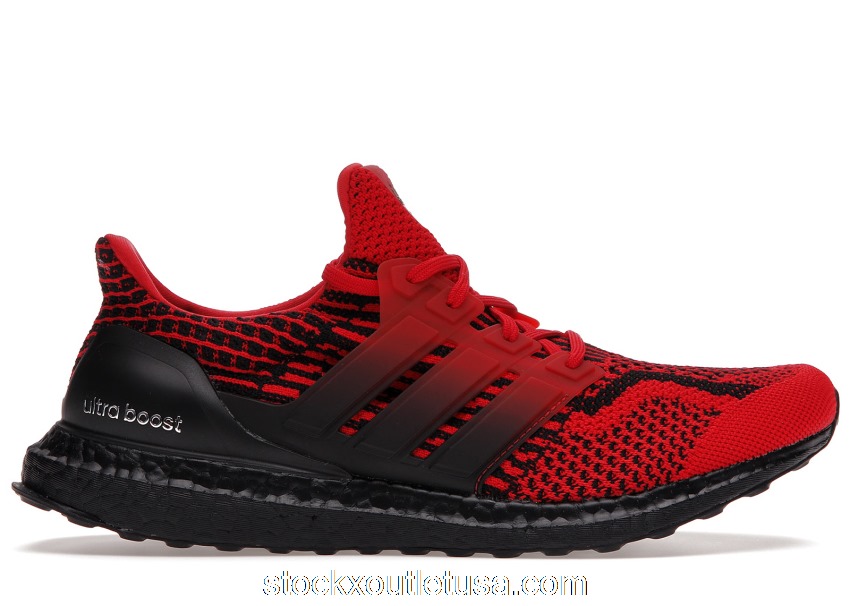 Outlet adidas Ultra Boost 5.0 DNA Scarlet Black Gradient H01014