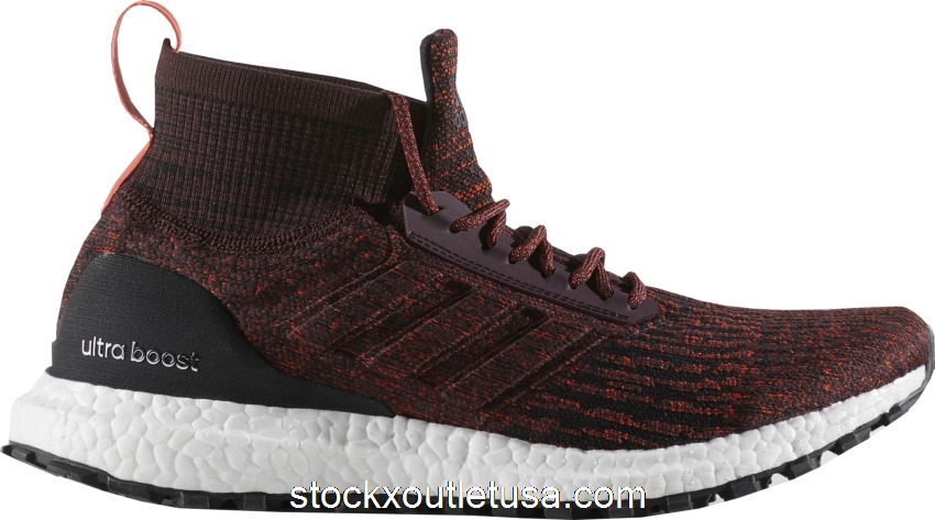 Outlet adidas Ultra Boost ATR Mid Burgundy S82035