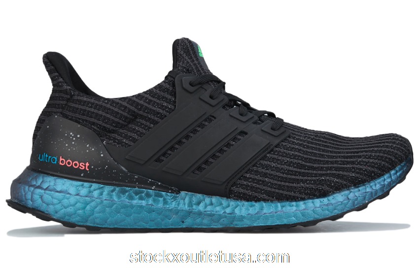 Outlet adidas Ultra Boost Black Green Zest FY7079