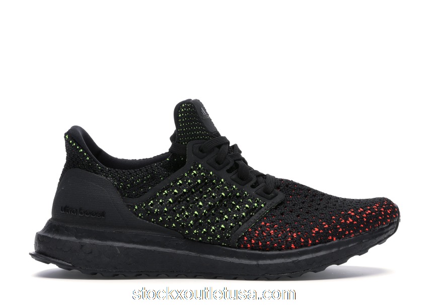 Outlet adidas Ultra Boost Clima Core Black Solar Red (Youth) B43507