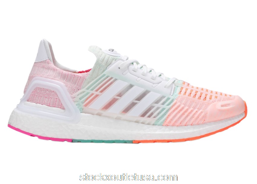 Outlet adidas Ultra Boost DNA CC1 White Screaming Orange FZ2542