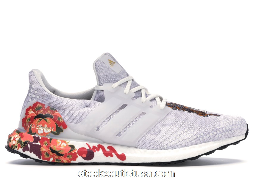 Outlet adidas Ultra Boost DNA Chinese New Year White (2020) FW4313