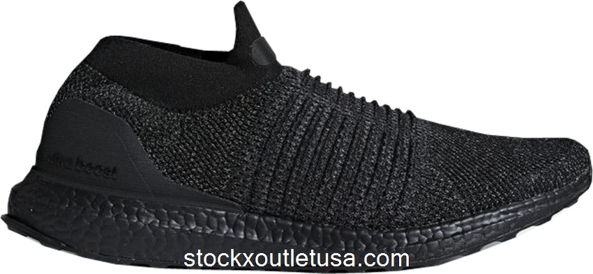Outlet adidas Ultra Boost Laceless Mid Triple Black BB6222