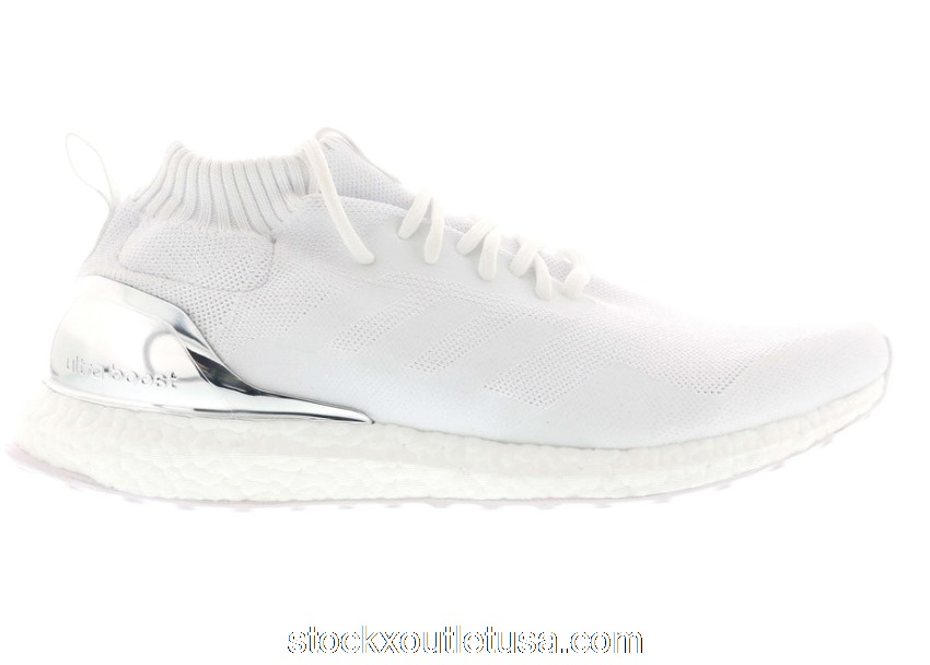 Outlet adidas Ultra Boost Mid Ronnie Fieg Friends and Family White