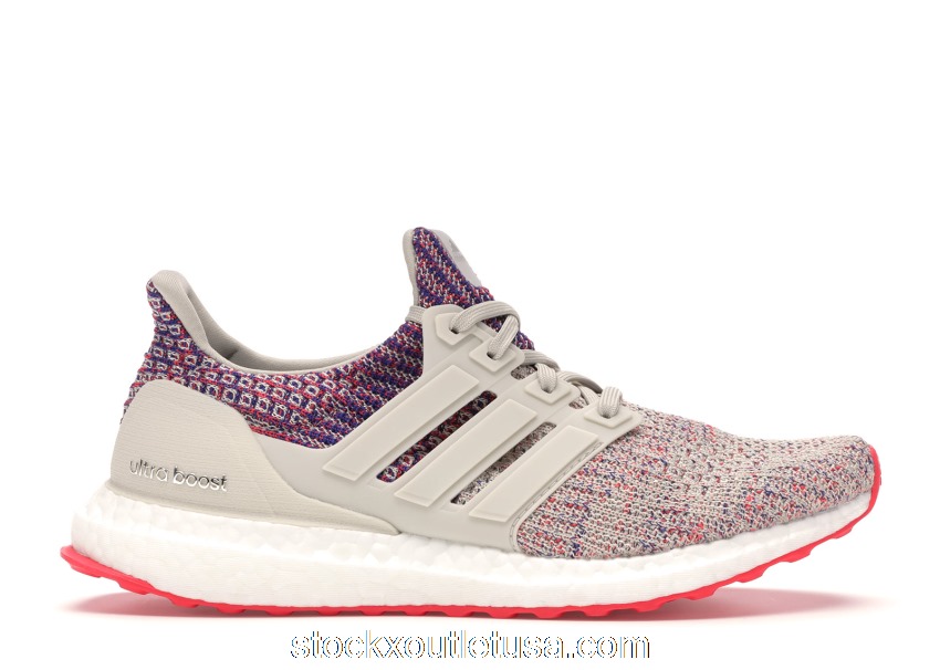 Outlet adidas Ultra Boost Multi-Color Red (W) F36122