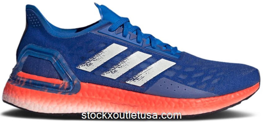 Outlet adidas Ultra Boost PB Glory Blue White Solar Red EF0893