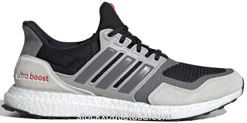 Outlet adidas Ultra Boost S&L Black Grey Four Red EF0720